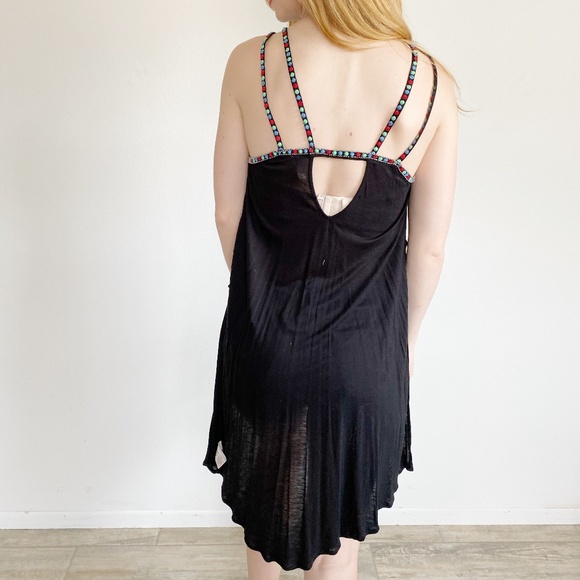 Free People Beaded Embroidered Tank Top Small - Picture 2 of 6